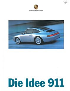 1997 PORSCHE 911 HARDCOVER PROSPEKT DEUTSCH
