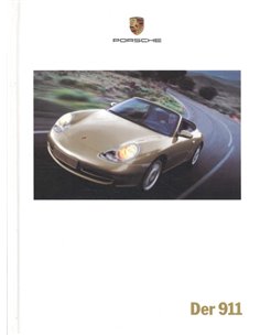 2000 PORSCHE 911 CARRERA HARDCOVER BROCHURE GERMAN