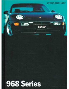 1994 PORSCHE 968 HARDCOVER BROCHURE ENGELS (USA)