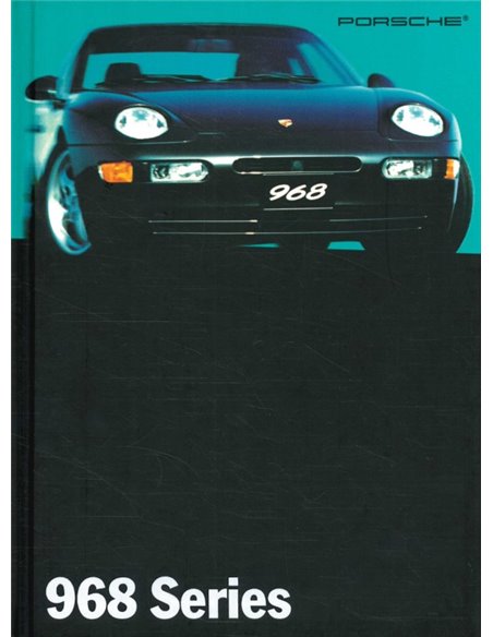 1994 PORSCHE 968 HARDCOVER BROCHURE ENGELS (USA)