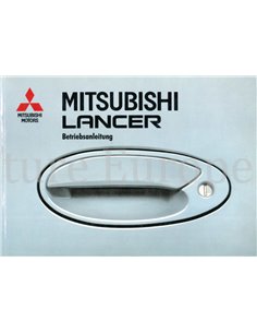 1992 MITSUBISHI LANCER OWNERS MANUAL GERMAN