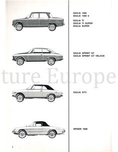 1966 ALFA ROMEO GIULIA TRANSMISSION SHAFT | REAR AXLE AND REAR SUSPENSION REPAIR GUIDE GERMAN 2