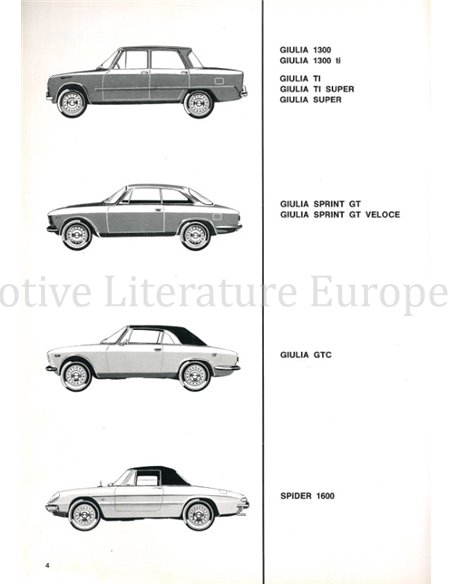 1966 ALFA ROMEO GIULIA CARDAN-AS | ACHTERAS EN ACHTERWIELOPHANGING REPARATIE HANDLEIDING DUITS