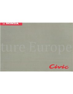 1992 HONDA CIVIC BETRIEBSANLEITUNG DEUTSH