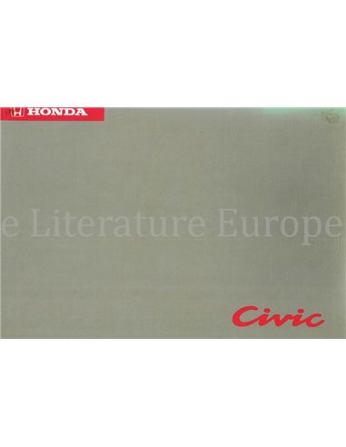 1993 HONDA CIVIC BETRIEBSANLEITUNG DEUTSH