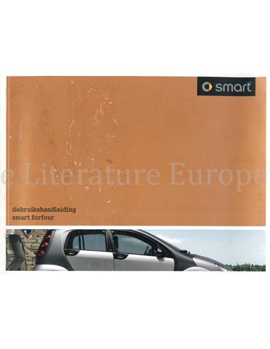 2006 SMART FORFOUR BETRIEBSANLEITUNG NIEDERLÄNDISCH