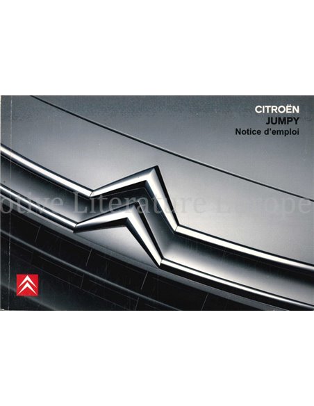 2007 CITROËN JUMPY OWNERS MANUAL FRENCH