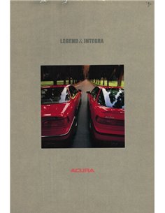 1990 ACURA INTEGRA | LEGEND BROCHURE ENGLISH (US)