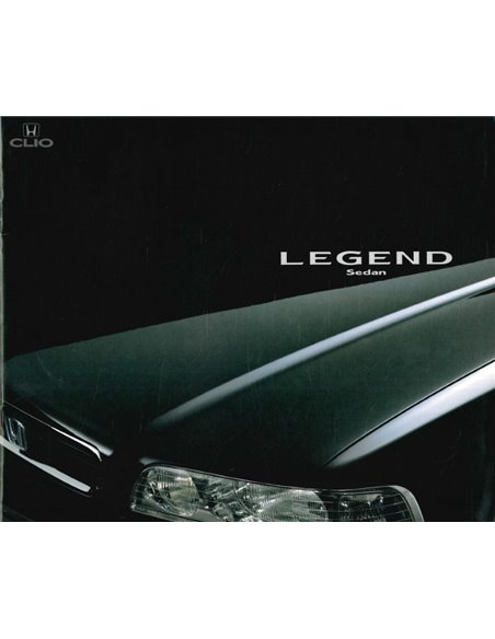 1992 HONDA LEGEND BROCHURE JAPANESE