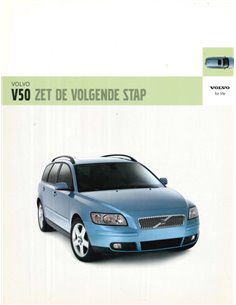 2004 VOLVO V50 BROCHURE NEDERLANDS