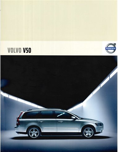 2007 VOLVO V50 BROCHURE DUTCH