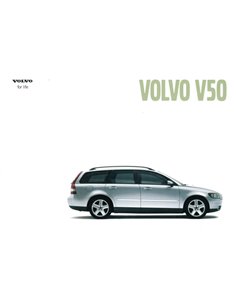 2006 VOLVO V50 DATENBLATT ENGLISCH