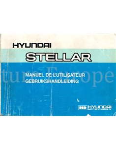 1984 HYUNDAI STELLAR BETRIEBSANLEITUNG 