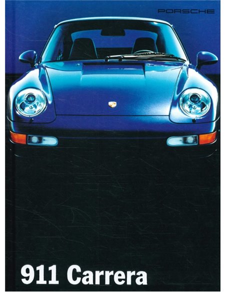 1995 PORSCHE 911 CARRERA HARDCOVER PROSPEKT FRANZÖSISCH