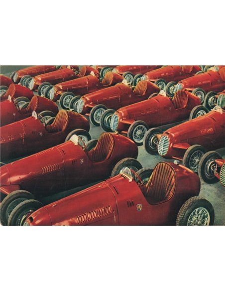 1947 CISITALIA PROGRAMMA BROCHURE ITALIAANS