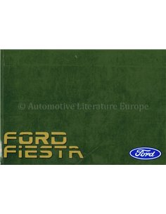1987 FORD FIESTA OWNERS MANUAL GERMAN