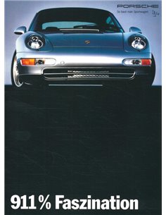 1994 PORSCHE 911 CARRERA PROSPEKT DEUTSCH