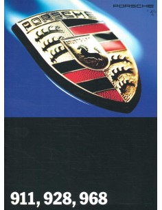 1994 PORSCHE PROGRAMM PROSPEKT FRANZÖSISCH