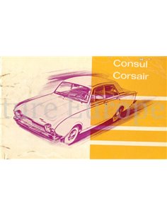 1964 FORD CONSUL | CPORSAIR OWNERS MANUAL DUTCH
