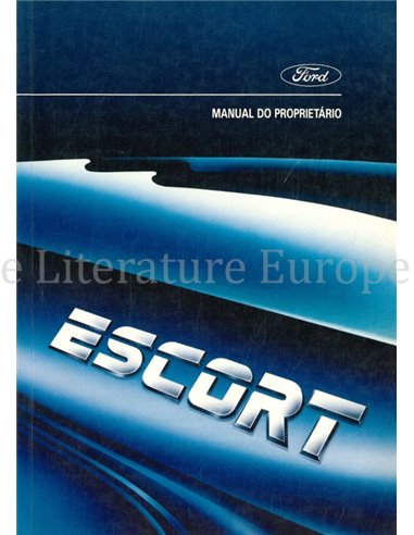 1990 FORD ESCORT INSTRUCTIEBOEKJE PORTUGEES