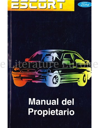 1990 FORD ESCORT BETRIEBSANLEITING SPANISCH