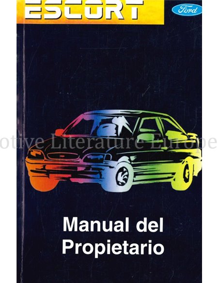 1990 FORD ESCORT INSTRUCTIEBOEKJE SPAANS