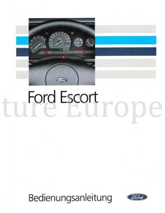 1990 FORD ESCORT BETRIEBSANLEITING DEUTSCH