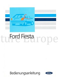 1989 FORD FIESTA INSTRUCTIEBOEKJE DUITS