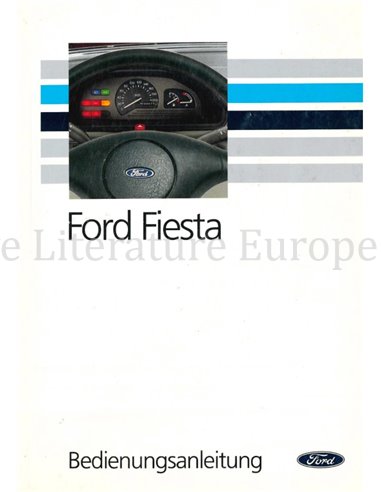 1992 FORD FIESTA BETRIEBSANLEITUNG DEUTSCH