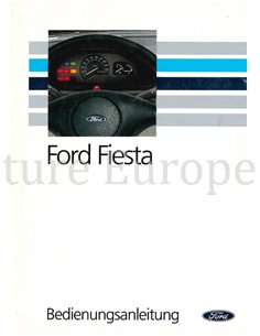 1992 FORD FIESTA BETRIEBSANLEITUNG DEUTSCH