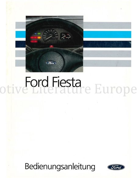 1992 FORD FIESTA BETRIEBSANLEITUNG DEUTSCH