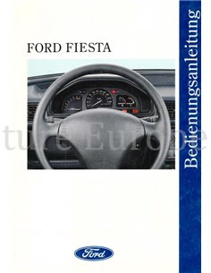 1994 FORD FIESTA INSTRUCTIEBOEKJE DUITS
