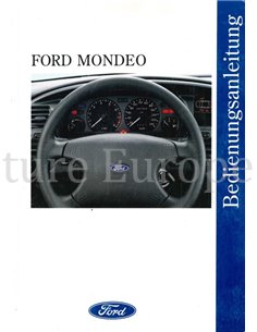1993 FORD MONDEO OWNERS MANUAL GERMAN