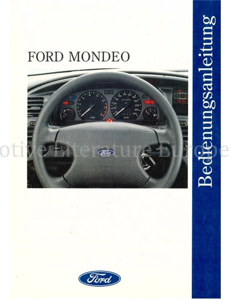 1994 FORD MONDEO INSTRUCTIEBOEKJE DUITS