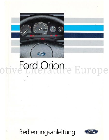 1991 FORD ORION BETRIEBSANLEITING DEUTSCH