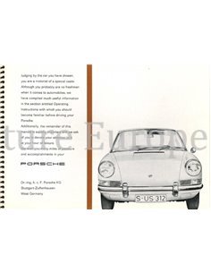 1969 PORSCHE 912 OWNERS MANUAL ENGLISH 2
