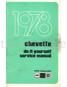 1978 CHEVROLET CHEVETTE INSTRUCTIEBOEKJE ENGELS