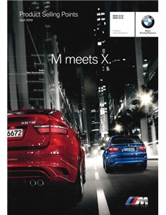 2009 BMW X5 M | X6 M PRODUCT SELLING POINTS BROCHURE ENGLISH