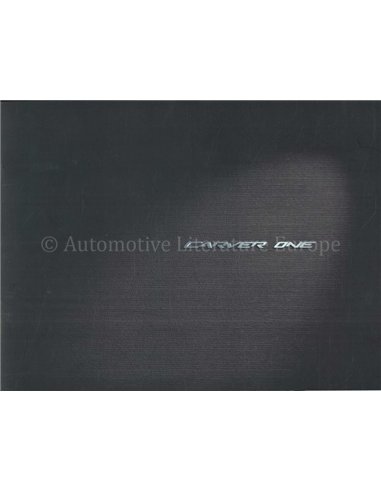 2006 CARVER ONE BROCHURE ENGLISH