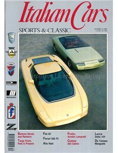 1990 ITALIAN CARS SPORTS & CLASSIC MAGAZIN ENGLISCH 02