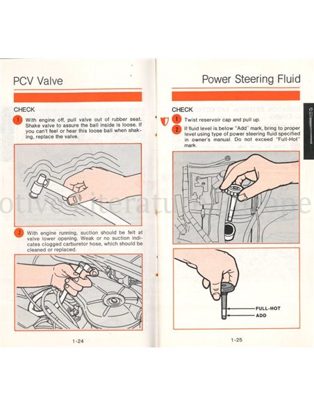 1978 DODGE OMNI ONDERHOUDSBOEKJE ENGELS (USA)