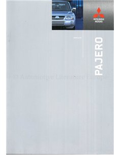 2005 MITSUBISHI PAJERO PROSPEKT NIEDERLÄNDISCH