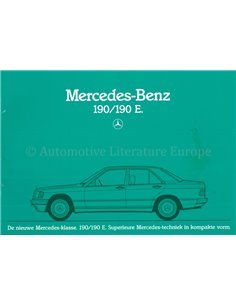 1983 MERCEDES BENZ 190 / 190E PROSPEKT NIEDERLÄNDISCH