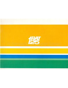 1969 FIAT 125 BROCHURE DUTCH