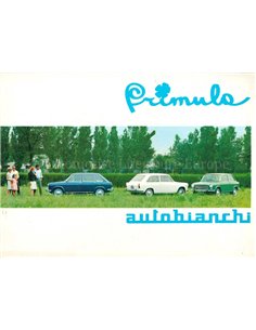 1967 AUTOBIANCHI PRIMULA BROCHURE GERMAN