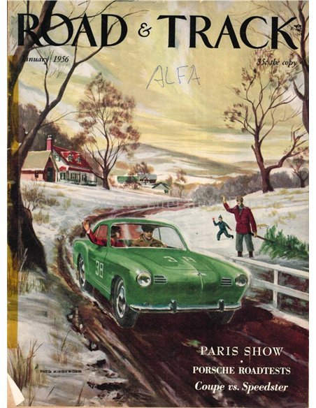 1984 ROAD AND TRACK MAGAZINE OKTOBER ENGLISCH