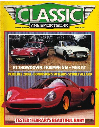 1983 CLASSIC AND SPORTSCAR MAGAZINE (03) MARCH ENGLISH