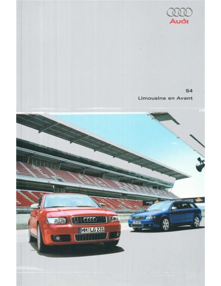 2003 AUDI S4 BROCHURE NEDERLANDS