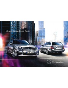 2011 MERCEDES BENZ C KLASSE PROSPEKT NIEDERLÄNDISCH