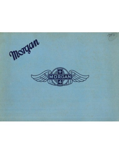 1953 MORGAN PLUS 4 BROCHURE ENGLISH